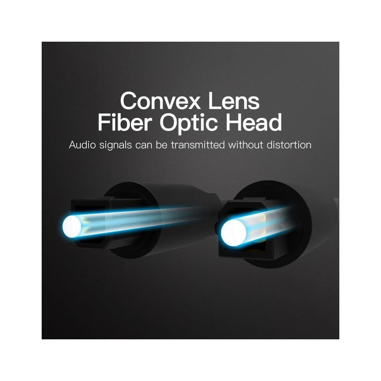 Кабель мультимедійний Optical Toslink 2.0m black Vention (BAEBH) - фото 10