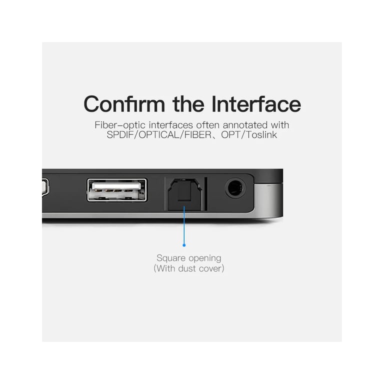 Кабель мультимедійний Optical Toslink 2.0m black Vention (BAEBH) - фото 5
