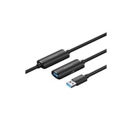 Дата кабель USB 3.0 AM/AF 5.0m Active black Vention (CBMBJ) - фото 1