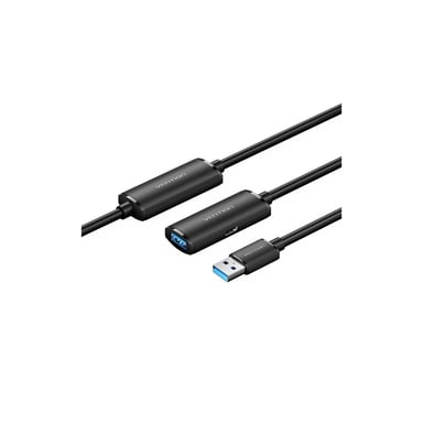 Дата кабель USB 3.0 AM/AF 5.0m Active black Vention (CBMBJ) - фото 1