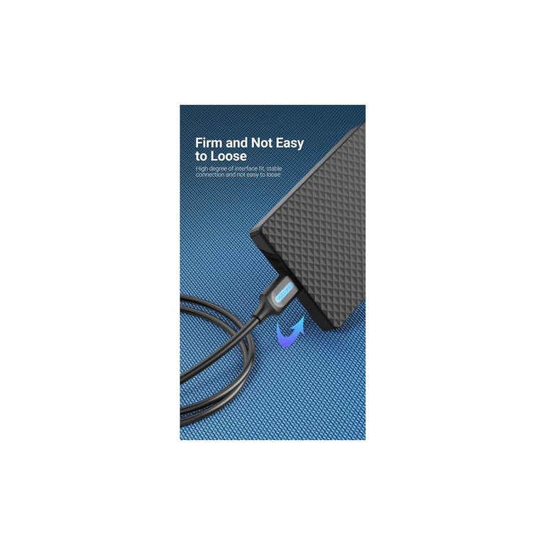 Дата кабель USB 2.0 AM to Mini 5P 2.0m black Vention (COMBH) - фото 9