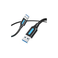 Дата кабель USB 3.0 AM/AM 3.0m black Vention (CONBI) - фото 1