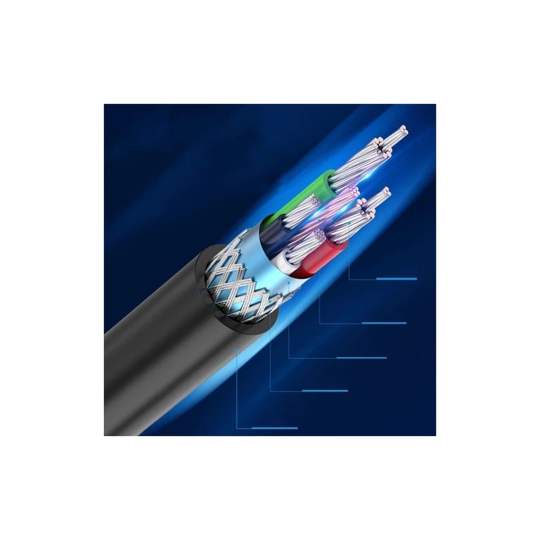 Кабель для принтера USB-C 2.0 to BM 1.5m 2A black Vention (CQUBG) - фото 4