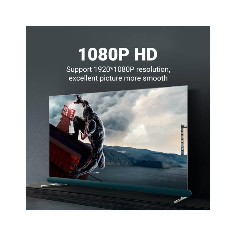 Кабель мультимедійний VGA M to VGA M 5.0m black Vention (DAEBJ) - фото 2