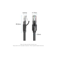 Патч-корд 10м, UTP cat 6 RJ-45 black Vention (IBEBL) - фото 10