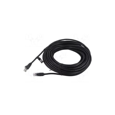 Патч-корд 20м, UTP cat 6 RJ-45 black Vention (IBEBQ) - фото 1
