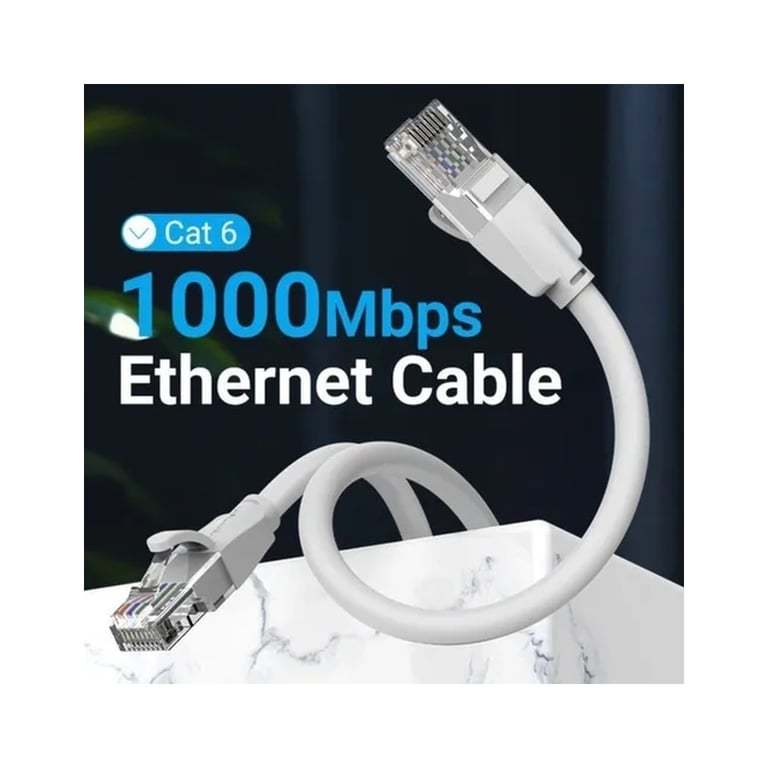 Патч-корд 2м, UTP cat 6 RJ-45 gray Vention (IBEHH) - фото 2