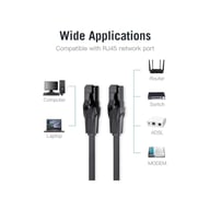 Патч-корд 0.5м, UTP cat 6 RJ-45 black Vention (IBJBD) - фото 4