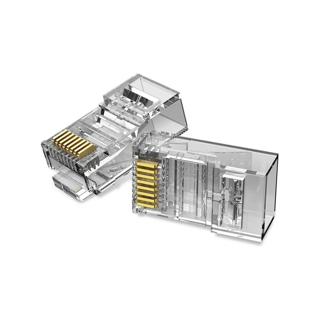 Конектор RJ45 UTP Cat.6 Modular 10 шт. Vention (IDDR0-10) - фото 1