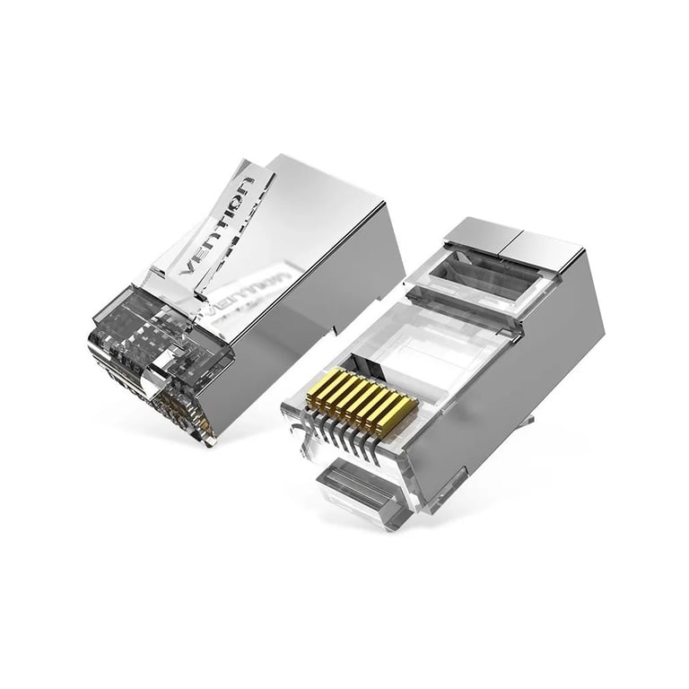 Конектор RJ45 FTP Cat.6 Modular 10 шт. Vention (IDFR0-10) - фото 1
