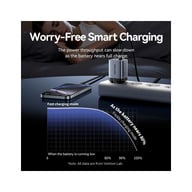 Зарядний пристрій Vention 2xUSB-C PD45W GaN + cable USB-C to USB-C 1.0m black gray (TZ-FCDH0-EU) - фото 7