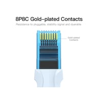 Патч-корд 3м, RJ-45 cat 5e UTP blue Vention (VAP-A10-S300) - фото 7