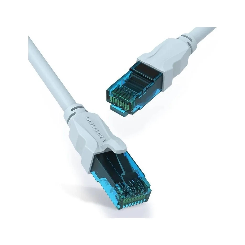 Патч-корд 5м, RJ-45 cat 5e UTP blue Vention (VAP-A10-S500) - фото 1