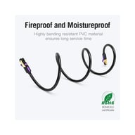 Патч-корд 0.5м, S/FTP cat 7 RJ-45 black Vention (ICDBD) - фото 6