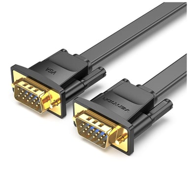 Кабель мультимедійний VGA M to VGA M 1.0m black Vention (LAJWF) - фото 1