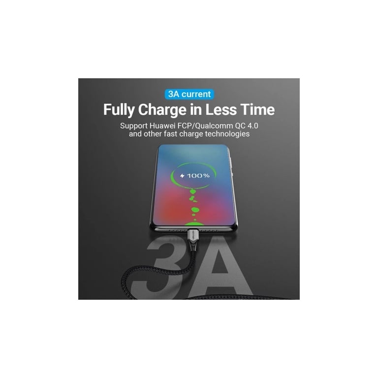 Дата кабель USB-C to USB-C 2.0m aluminum gray Vention (TADHH) - фото 4