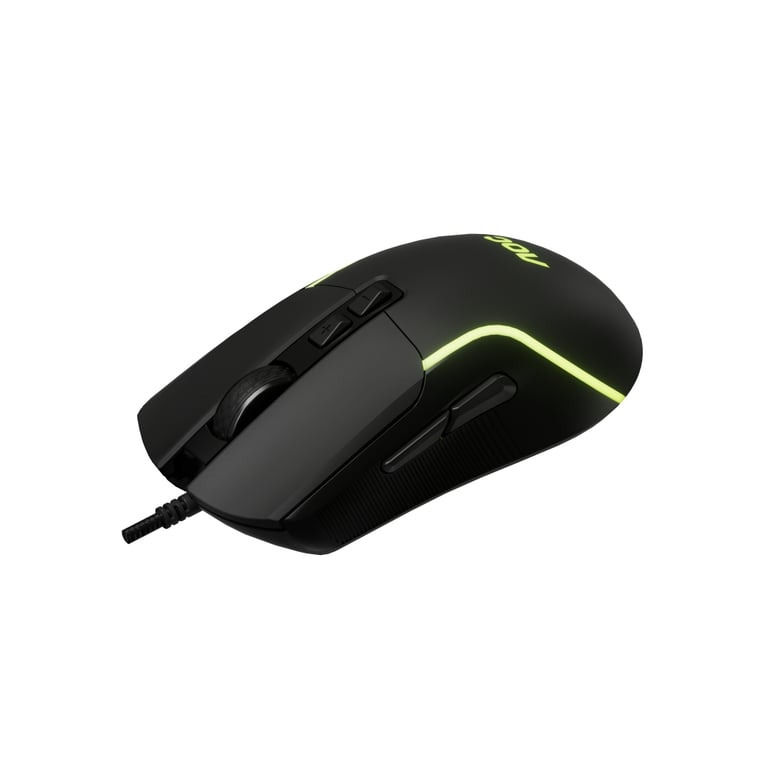 Мишка AOC GM170B LED USB Black (GM170B/LA) - фото 8