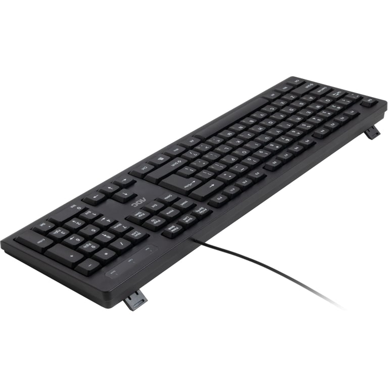 Клавіатура AOC KB100B USB UA Black (KB100B/97) - фото 7