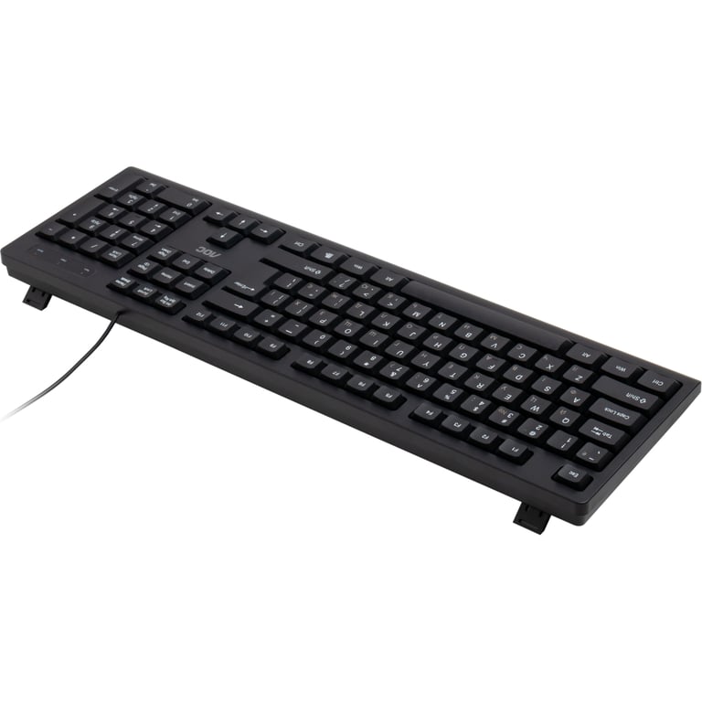 Клавіатура AOC KB100B USB UA Black (KB100B/97) - фото 8