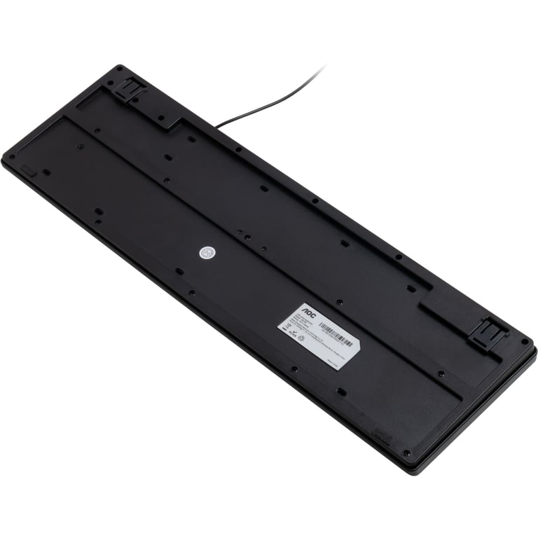 Клавіатура AOC KB100B USB UA Black (KB100B/97) - фото 9