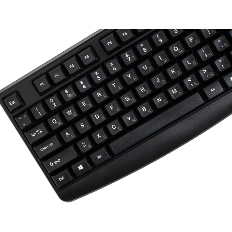 Клавіатура AOC KB120B USB UA Black (KB120B/97) - фото 6
