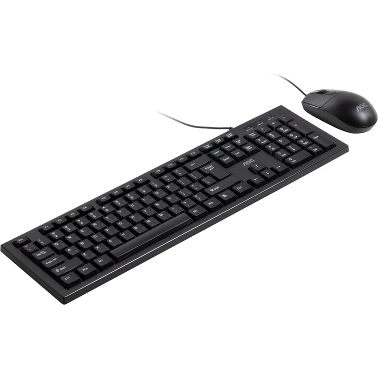 Комплект AOC KM160B USB UA Black (KM160B/97) - фото 3
