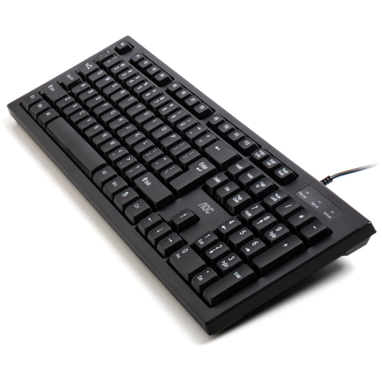 Комплект AOC KM160B USB UA Black (KM160B/97) - фото 5