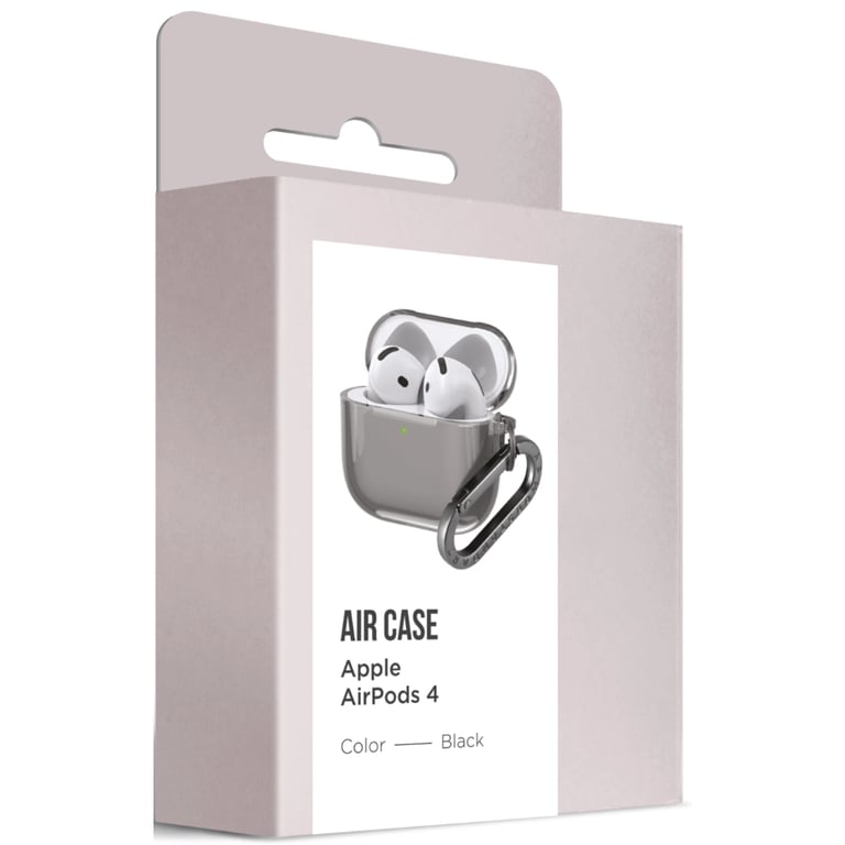 Чохол для навушників Armorstandart Air для Apple Airpods 4 Black (ARM82606) (ARM82606) - фото 3