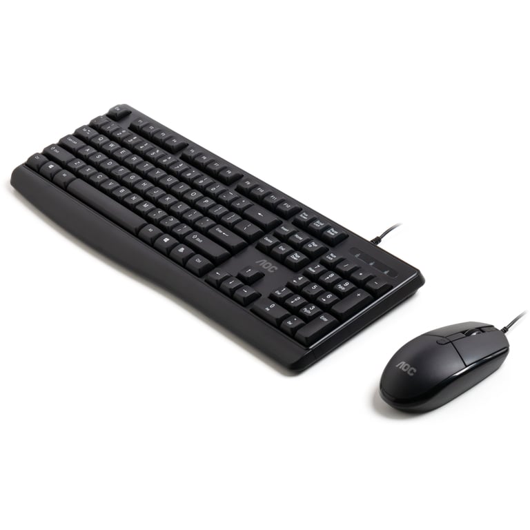 Комплект AOC KM170B USB UA Black (KM170B/97) - фото 2