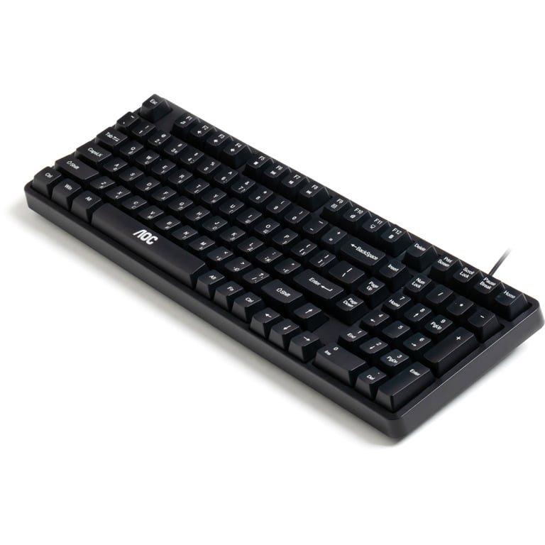 Клавіатура AOC GK116B LED USB UA Black (GK116B/97) - фото 4