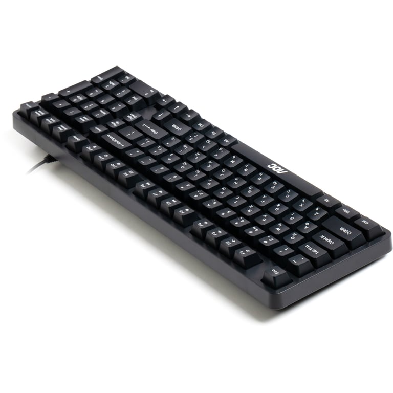Клавіатура AOC GK116B LED USB UA Black (GK116B/97) - фото 6