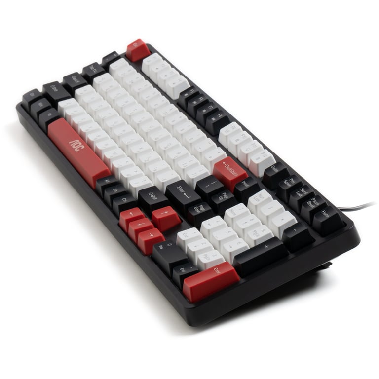 Клавіатура AOC GK116H1 LED USB UA White/Red/Black (GK116H1/97) - фото 7