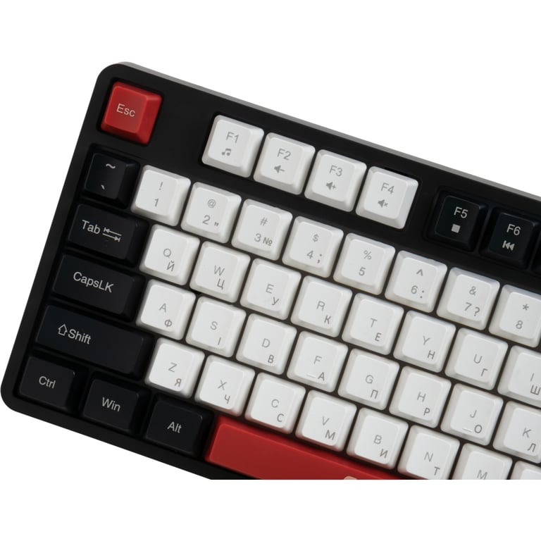 Клавіатура AOC GK116H1 LED USB UA White/Red/Black (GK116H1/97) - фото 9