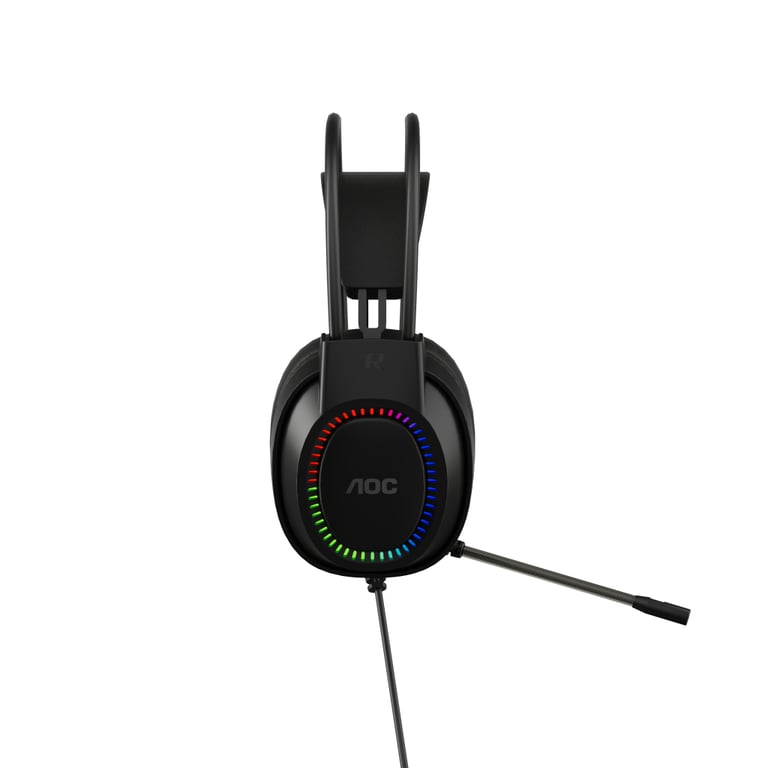 Навушники AOC ACG2500BK RGB Black (ACG2500BK/00) - фото 4