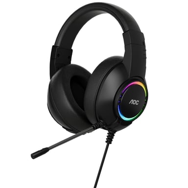 Навушники AOC ACG2510BK RGB Black (ACG2510BK/00) - фото 1