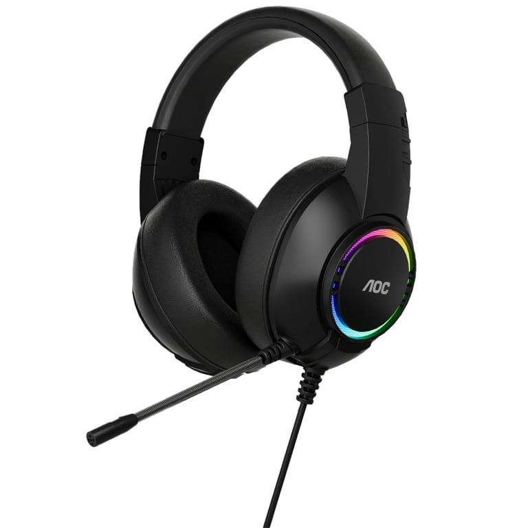 Навушники AOC ACG2510BK RGB Black (ACG2510BK/00) - фото 1
