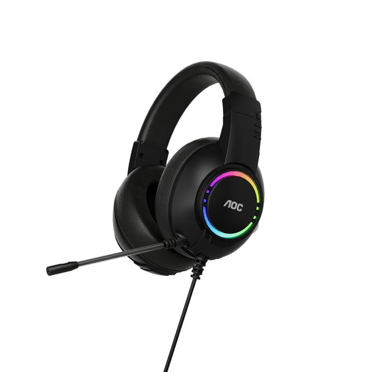 Навушники AOC ACG2510BK RGB Black (ACG2510BK/00) - фото 3