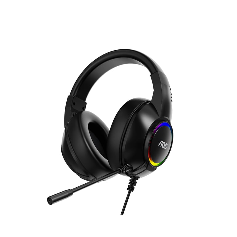 Навушники AOC ACG2510BK RGB Black (ACG2510BK/00) - фото 4