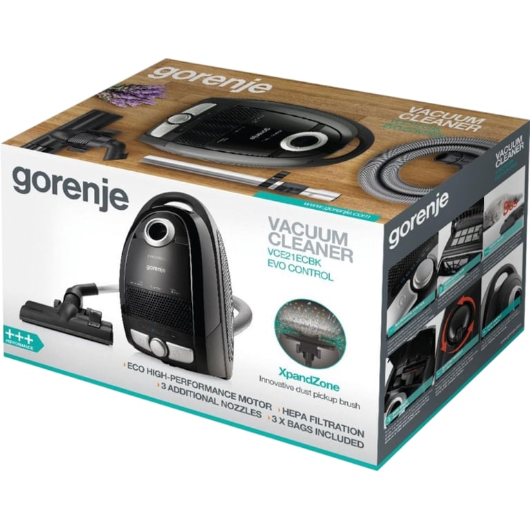 Пилосос Gorenje VCE 21 ECBK (VCE21ECBK) - фото 12