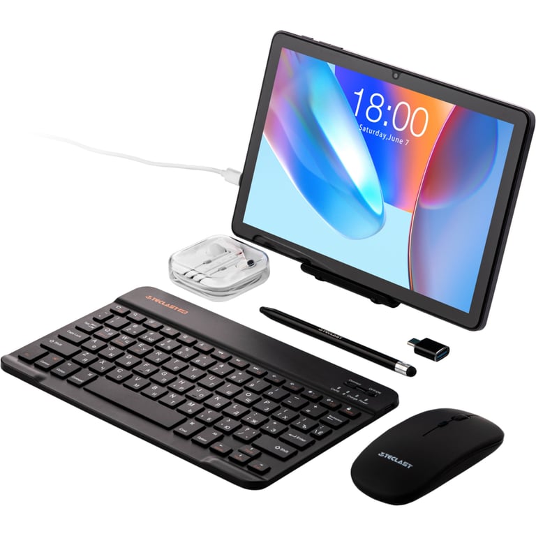 Планшет Teclast P33T KIT 10.1 3/64Gb Wi-Fi Blue Клавіатура/Миша/Навушники/Підставка/Стилус/Чохол (6940709688045) - фото 5