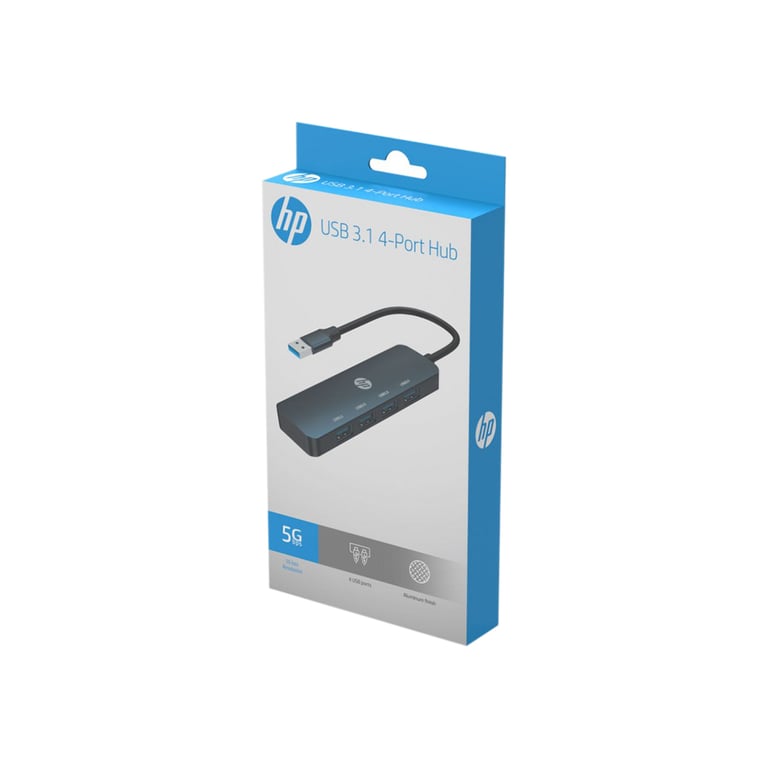 Концентратор HP USB 3.0 to 4xUSB 3.0 (HP_DHC-CT100) - фото 4