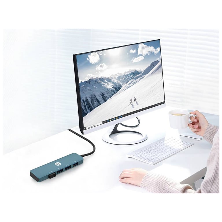 Концентратор HP USB 3.0 to 4xUSB 3.0 (HP_DHC-CT100) - фото 5