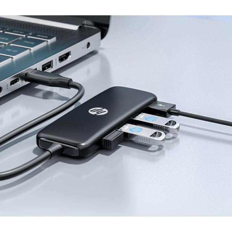 Концентратор HP USB 3.0 to 4xUSB 3.0 (HP_DHC-CT110) - фото 6