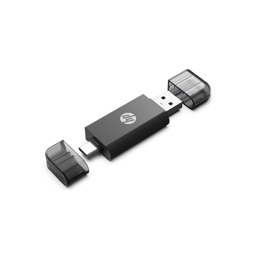 Зчитувач флеш-карт HP USB 3.0 AM/USB-C to SD+TF (HP_DHC-CT112) - фото 1