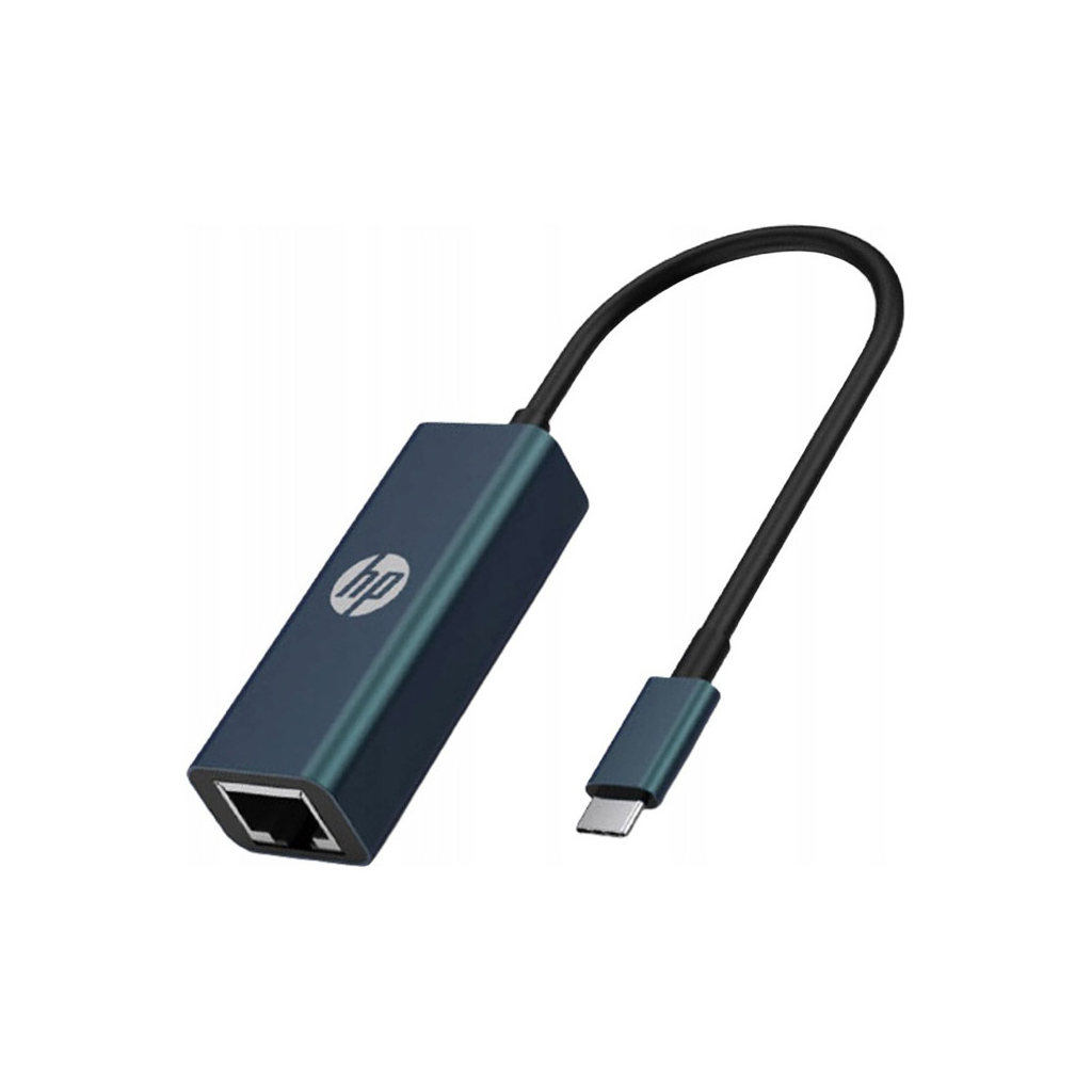 Перехідник USB-C to RJ45 Ethernet 1000Mbps HP (HP_DHC-CT208) - фото 1