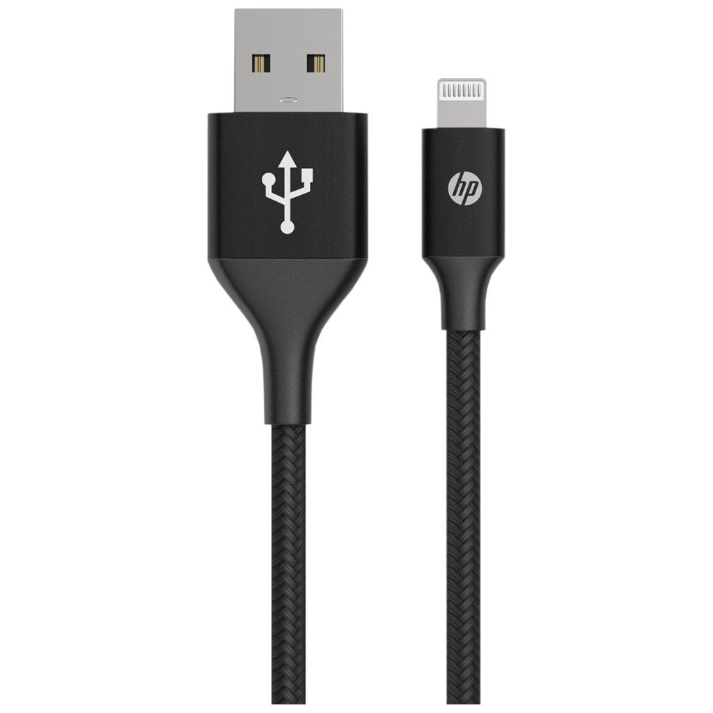 Дата кабель USB 2.0 AM to Lightning 1.0m 2.4A MFI HP (HP_DHC-MF100-1m) - фото 1