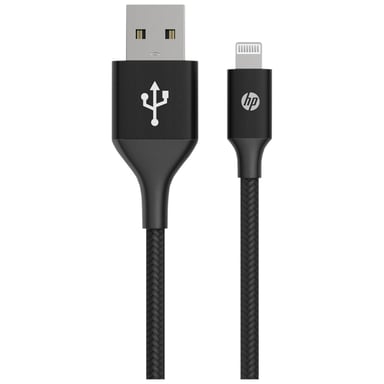 Дата кабель USB 2.0 AM to Lightning 1.0m 2.4A MFI HP (HP_DHC-MF100-1m) - фото 1