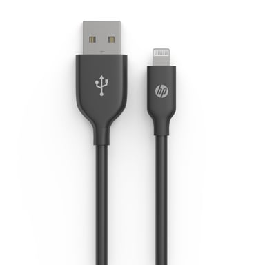 Дата кабель USB 2.0 AM to Lightning 1.0m 2.4A MFI HP (HP_DHC-MF101-1m) - фото 1