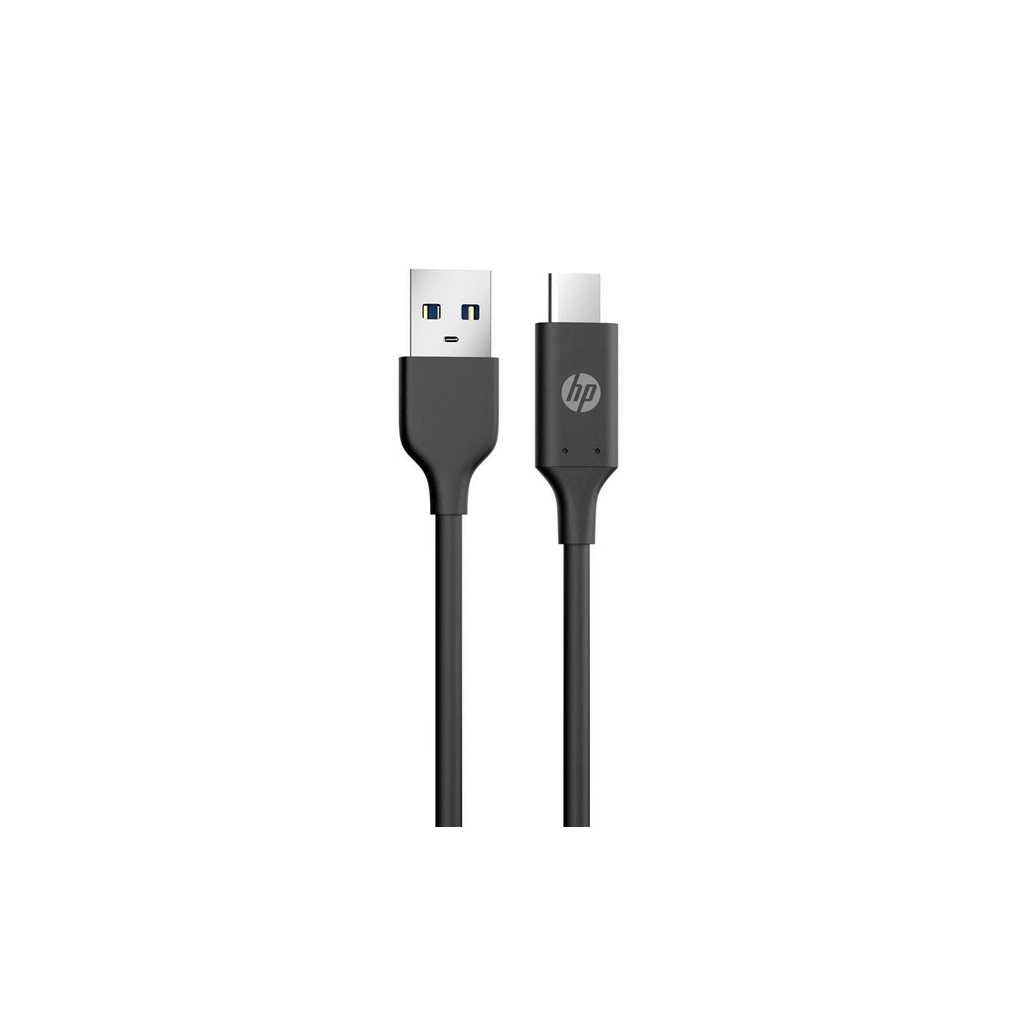 Дата кабель USB 3.0 AM to USB-C 2.0m 3A braided HP (HP_DHC-TC101-2M) - фото 1