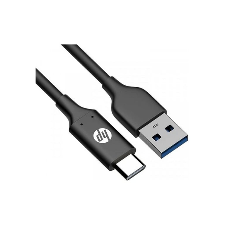 Дата кабель USB 3.0 AM to USB-C 2.0m 3A braided HP (HP_DHC-TC102-2M) - фото 2